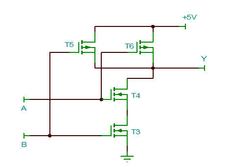 晶體管，邏輯門電路