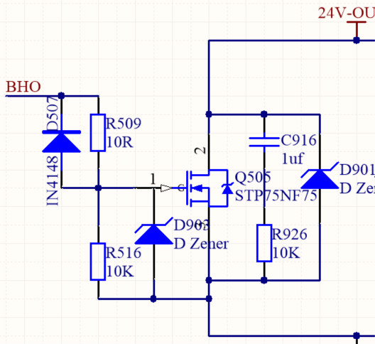 MOS管保護電路實測，分析