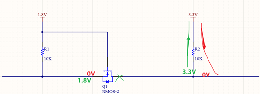 ?mos管電平轉換電路